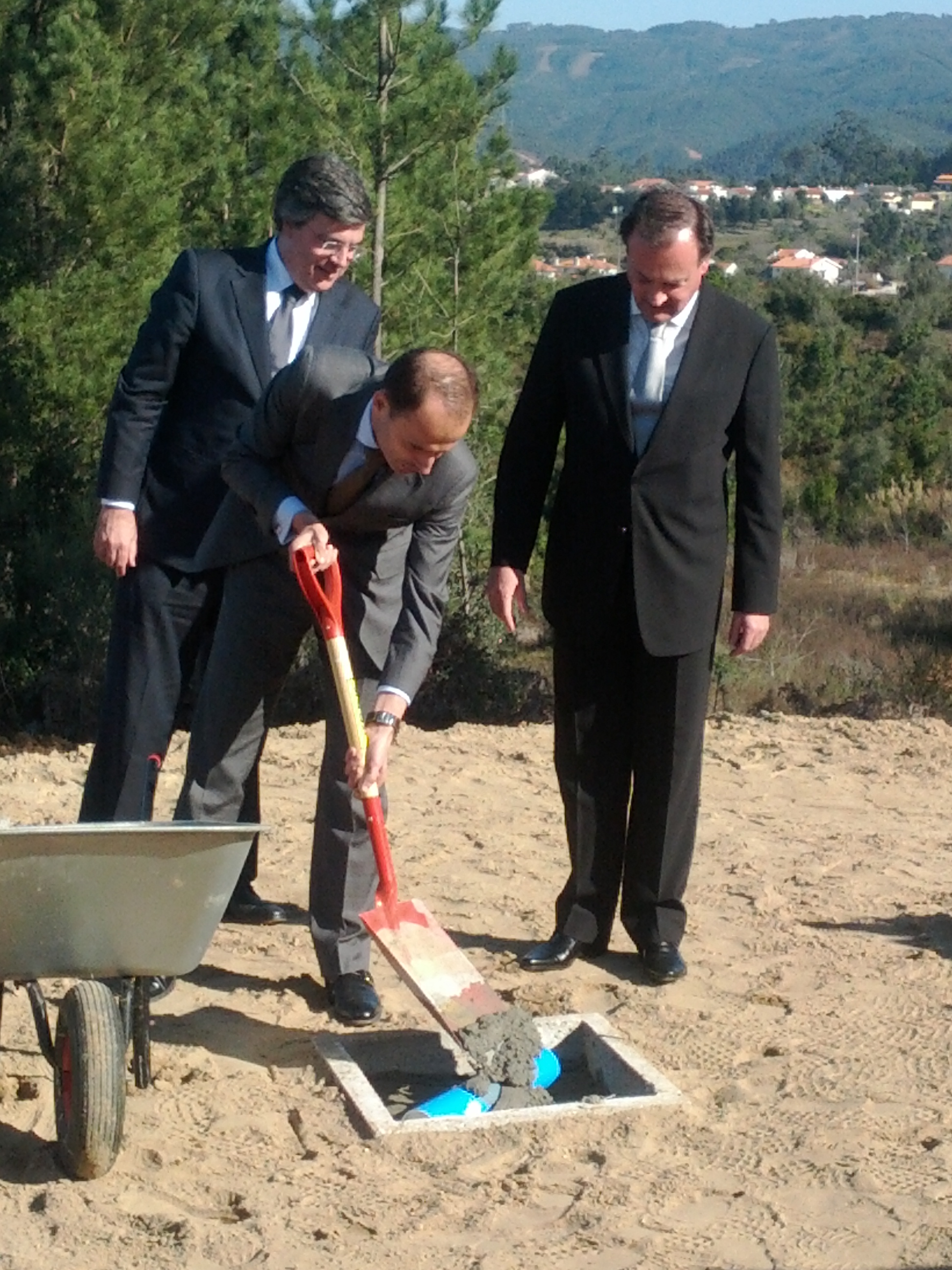 Lançamento da 1ª Pedra da construção do Lar de Idosos Domus Aeminium