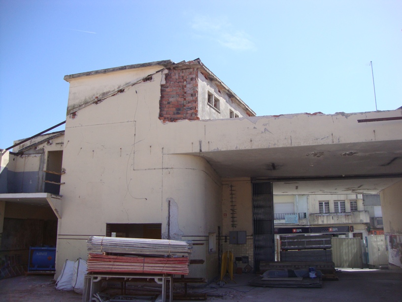 Building in Nazaré