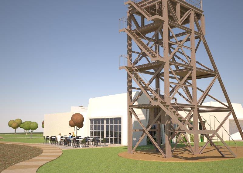 Projeto de engenharia do Centro de Receção e Acolhimento do Parque Mineiro de Aljustrel