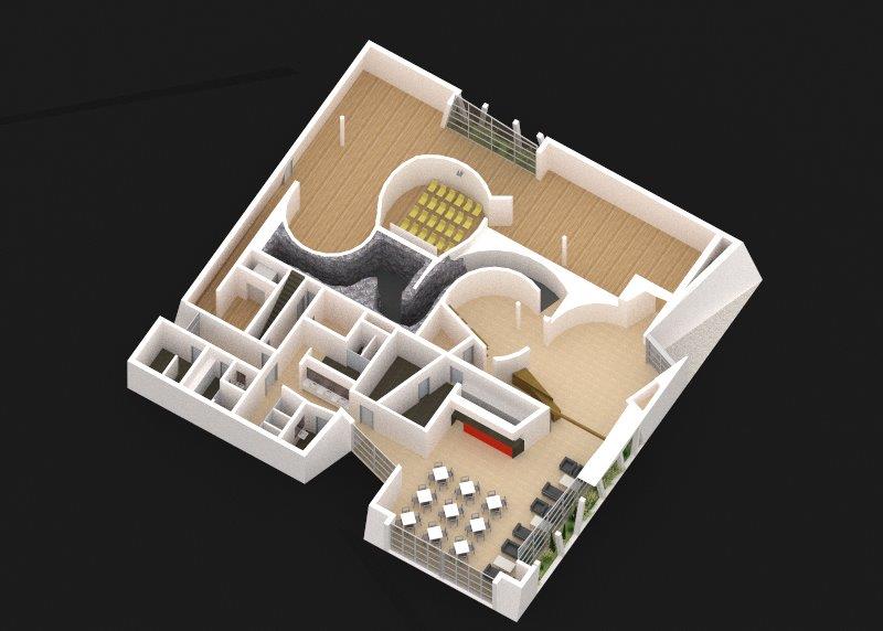 Projeto de engenharia do Centro de Receção e Acolhimento do Parque Mineiro de Aljustrel