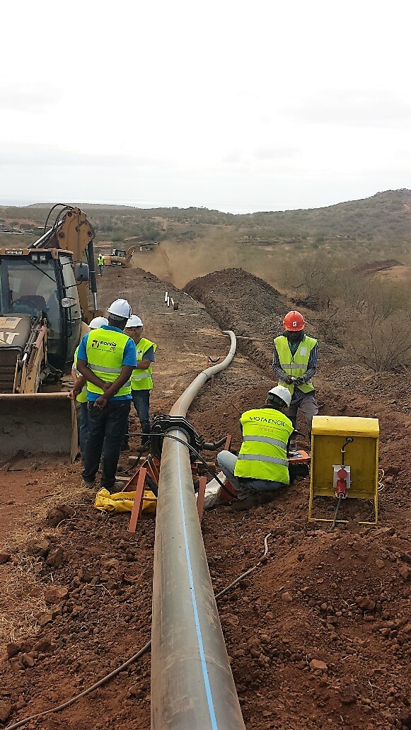 Sistema de abastecimento de água na Praia, em Cabo Verde, está concluído