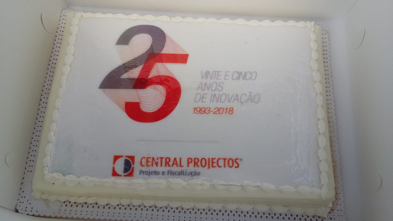 25 anos de Central Projectos * 25 anos de inovação *