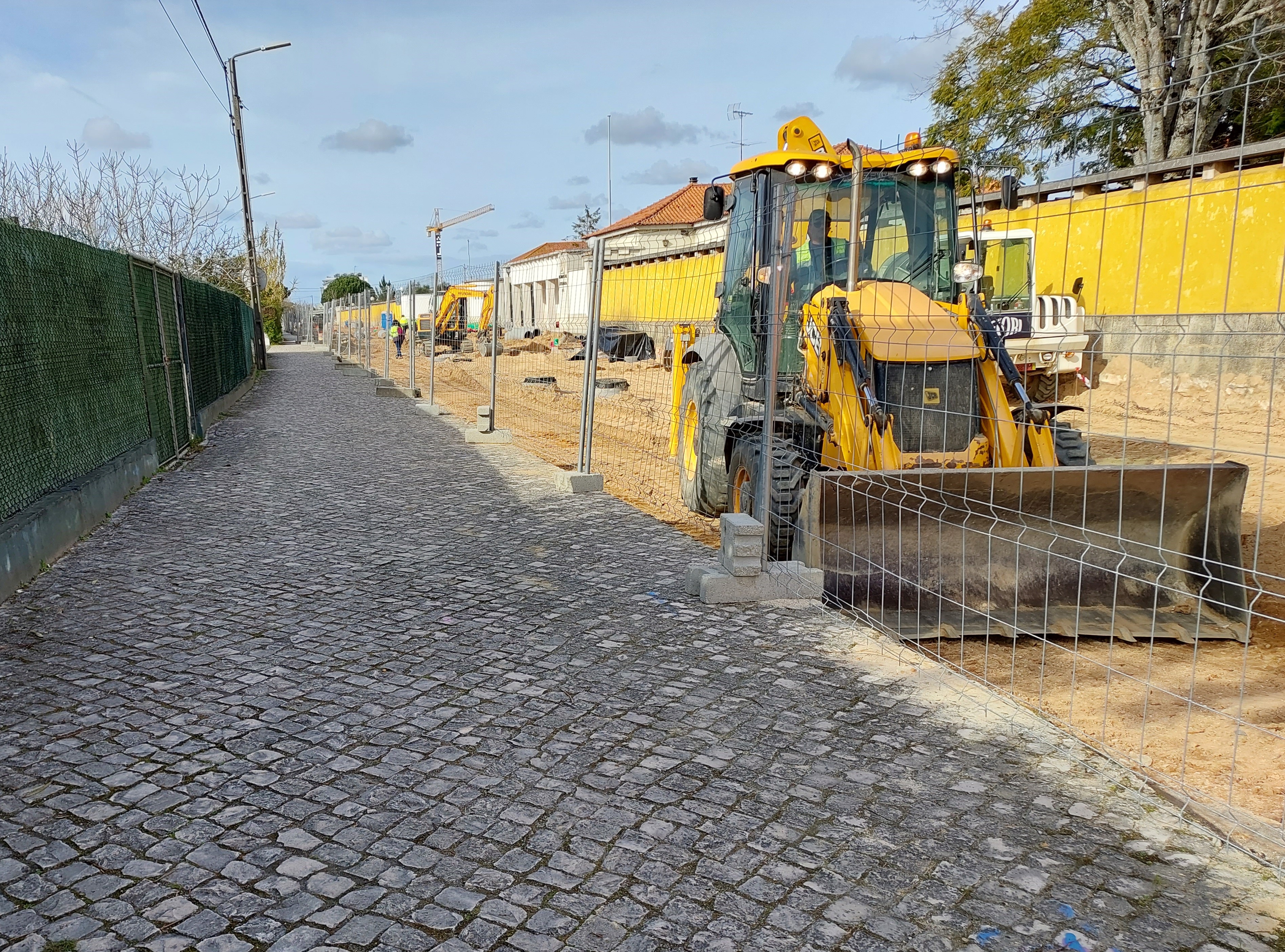 Obra de Requalificação da Rua D. José Alves Correira da Silva em Leiria