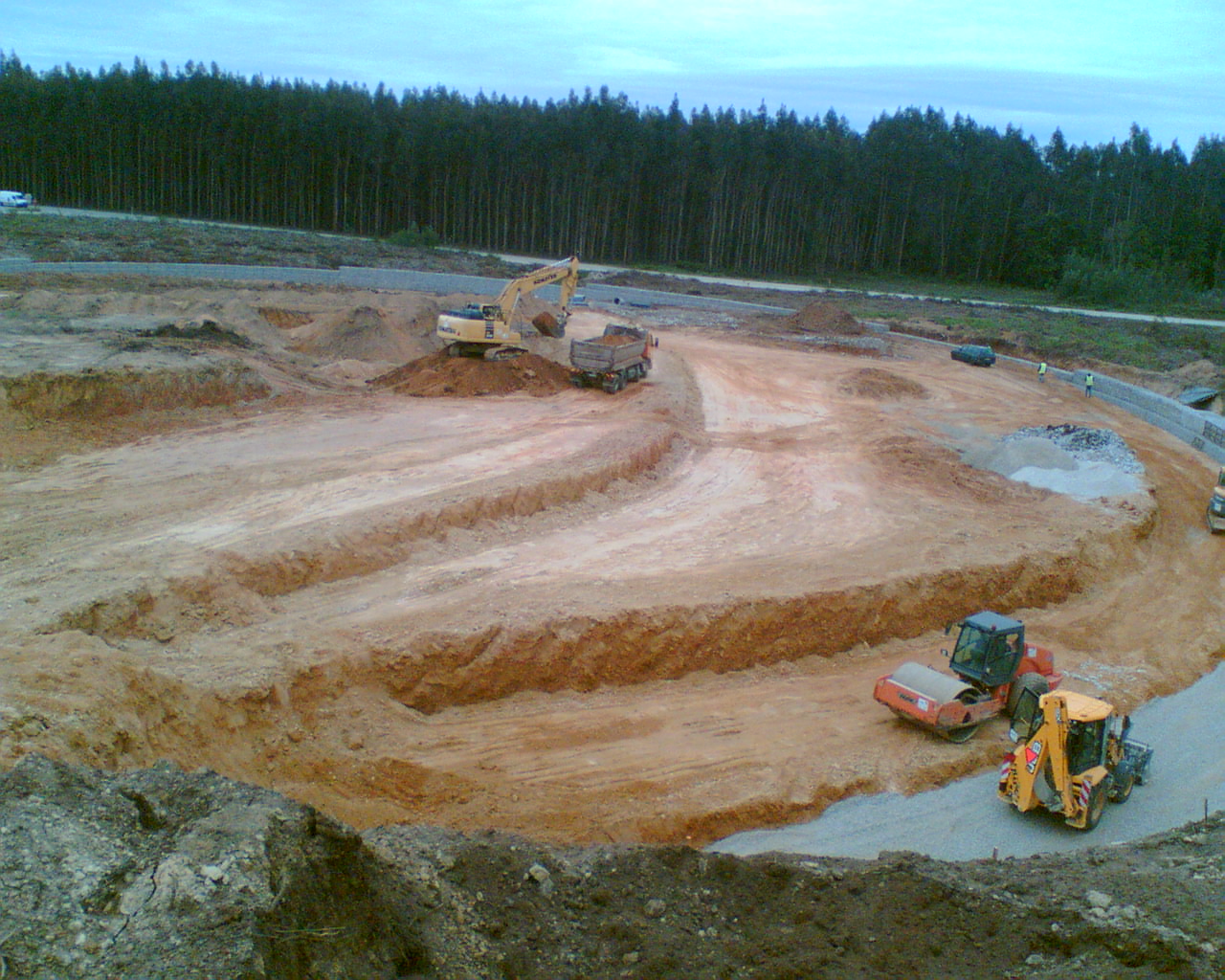 Obra de Infraestruturas na área de implantação do Parque Empresarial do Casarão (PEC) - Fase 2