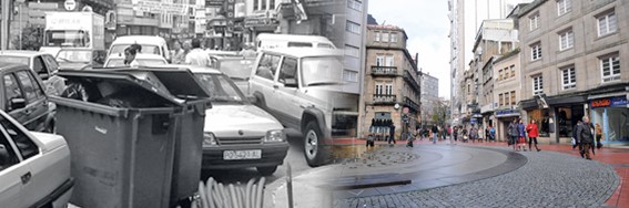 Pontevedra - A cidade "sem carros" no centro há mais de 20 anos